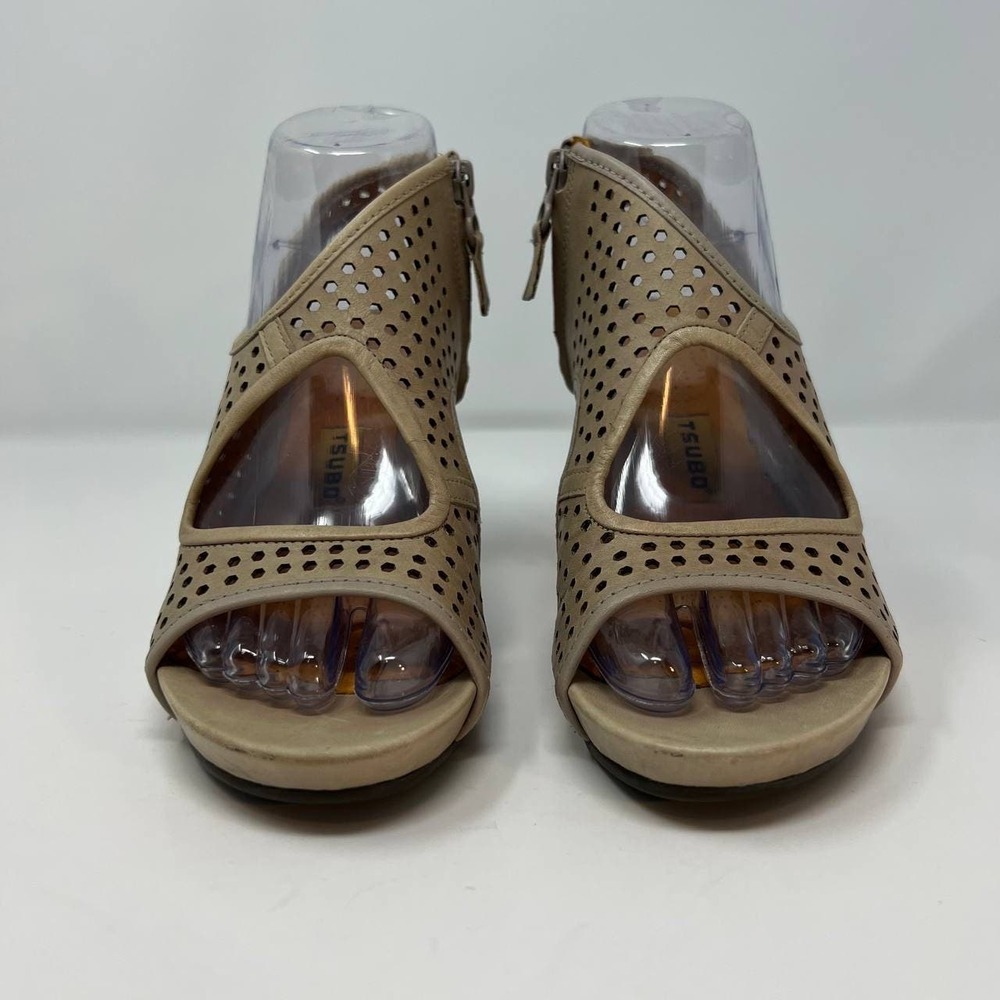 Tsubo Women's Cassius Cut Out Heels Size 6.5 Nude Color - Picture 2 of 16